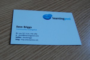 DB business card