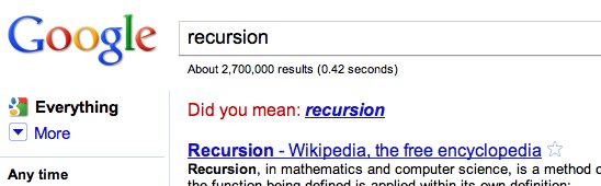 recursion